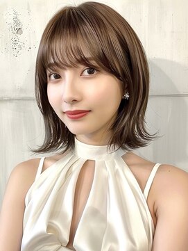 ブロウ ネックス ザ サロン 表参道(VLOW nex the salon) 【vlow style#47】くびれボブ vlow 表参道 韓国 髪質改善