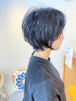 モリオ フロム ロンドン 成増店&nbsp;【morio成増 セリザワ】ショートボブ ゆるめパーマ