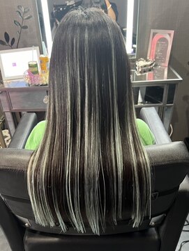 ヴィアンジュ(viange) #シールエクステ#ハイライト風#キッズヘア