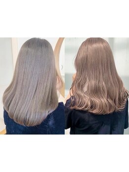 【無造作束感×透明感◎カット+カラー\8000】妥協しない技術と通いやすいプライスで”なりたい”が叶う☆