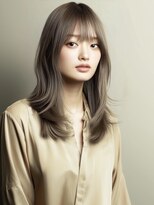 アルトリスト(Altruist Aging×HAIR&SPA)&nbsp;★ダークアッシュ大人ガーリーボブ着物ミディアムレイヤーカット