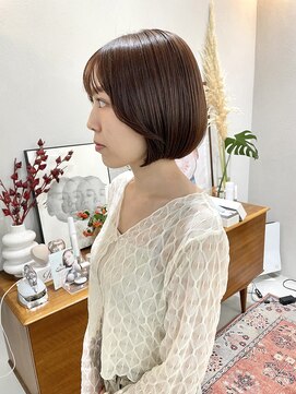 ヘアー アイス カンナ(HAIR ICI Canna) ＊似合わせカット＊大人可愛いまとまるツヤっとボブ