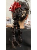 ツイン玉ねぎヘアー