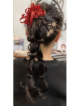 遊イング(遊ing) ツイン玉ねぎヘアー