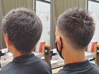 ブルーフィン シセロ(Blue Fin cicero)の写真/【血流育毛の促進をする・頭皮改善メニューが人気】不快臭等メンズ特有のお悩み改善!5～10年後の髪を綺麗に