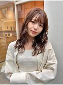 #ゆるふわカール　＃ミディアムパーマ風