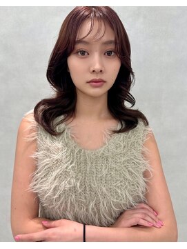 エジョン 八幡山店(Aejon) レイヤーロング/ヘルシースタイル/韓国ヘア/ベビーピンク/調布
