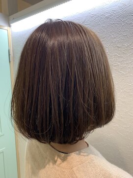 プラスワン 自由が丘(+ONE) 【+ONE 自由が丘】お客様スナップ<ボブスタイル>