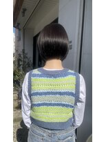 ヨリス(YOLIS.)&nbsp;【地毛風カラー】＃透け感カラー＃ミニボブ