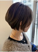 くびれショートボブ