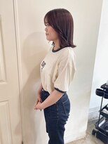 グリーン 渋谷(green)&nbsp;【MIO】ラベンダーベージュ×外ハネボブ