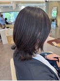 【中村　川崎】縮毛矯正で叶えるうるつやレイヤーカット