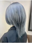 【ハイトーンシルバーグレー】池袋美容室