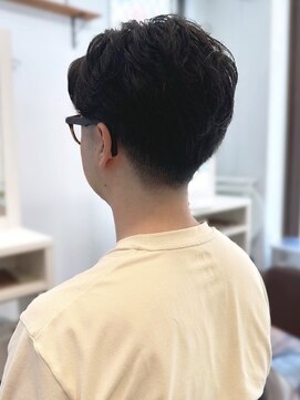 ランデ(RANDE) men'sメンズカットツーブロビジネス大人マッシュ30代40代50代