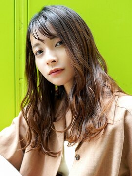 ラフィス ヘアー ロブ 福山駅家店(La fith hair lov.) 【La fith】グラデーションヘア×ロングヘア