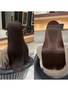 ミユーズ 表参道(Miyu's) 美髪ストレート 美髪ロング 縮毛矯正 地毛風ストレート 艶髪
