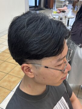 クオリス 上板橋店(QUALIS) 学生◎毛流れセンターパート×無造作ニュアンス
