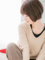 アートサロン センター北(art salon)&nbsp;センター北/髪質改善/ワイドバング!ココアブラウン前下がりボブl