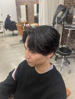 山野愛子美容室 銀座店&nbsp;毛流れマッシュ　/アップバング/黒髪