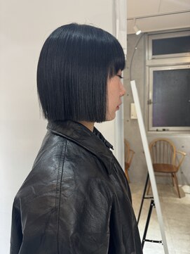 アマトウキョウスマートサロン(AMA TOKYO×Smart Salon) タッセルボブ　あごラインボブ