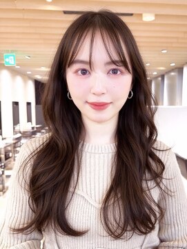 クィーンズガーデンバイケーツーギンザ(QUEEN’S GARDEN by K two GINZA) レイヤーロング/ショコラブラウン/艶髪