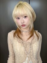 ネハス(nehus.)&nbsp;ハッシュカット/レイヤーカット/ブリーチ/ウルフカット/原宿