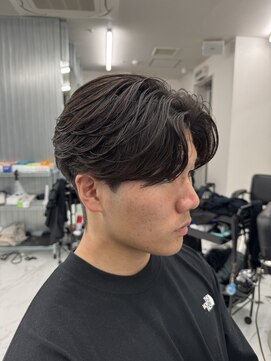 ハイプ 三宮(HYPE) シャドウパーマ/波巻きパーマ/曲がる縮毛矯正/メンズ