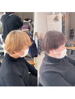ココヘアメイク(KOKO hair make)&nbsp;白髪ぼかし　ダブルカラー