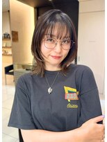 ラック 由比ヶ浜(LUCK)&nbsp;レイヤーカット/ウルフカット/韓国ヘア/顔周りカット/くびれヘア