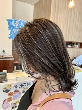 ナップヘアースコヤ(NAP hair Scoya) ハイライト×ブラウンベージュ