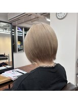 グランルッソ 岡山駅前(GRAN LUSSO)&nbsp;【国富】ショートこそ“明るめカラー”　重たい印象を軽く♪
