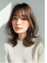 ダル 渋谷/表参道(DAL.)&nbsp;レイヤーカット髪質改善カラー透明感カラー顔まわりカット