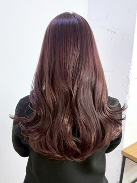 アイティーバイアルバム 八王子店(IT by ALBUM) ロング顔周りレイヤー韓国ヘアココアベージュ_ba570962