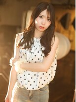 ベレッタ 楠葉店(veretta.)&nbsp;透明感グレージュ/ヨシンモリ/顔周りレイヤー/ゆるふわウェーブ