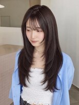 ルトワプラス(Lutowa plus)&nbsp;ゆる巻き韓国風ロングレイヤー［西条下見］