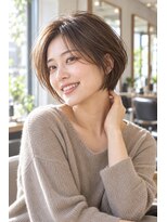FRAMES 南浦和店【11月6日OPEN（予定）】&nbsp;レイヤーボブ髪型20代30代40代前髪あり前髪なし面長丸顔南浦和