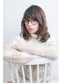 ゆるふわ重めバング