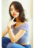 【TonukoaRua】軽やかに毛先が弾む大人可愛いロブ★