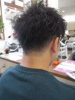 コアフィールフィス(COIFFURE fils) 【見附・今町】ネープレスショート×ニュアンスパーマ