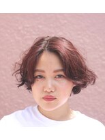 ワンダーヘアーグルーミング(WANDER Hair grooming) カシスレッドボブ