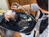頭皮洗浄４５分コース+１０分追加,石鹸プレゼント シャンプーブロー付￥11,000