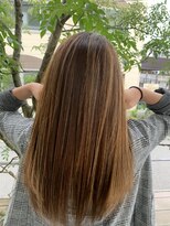 ジャムバイネオリーブ 高円寺(jam by neolive)&nbsp;縮毛矯正してても、ナチュラルバレイヤージュ