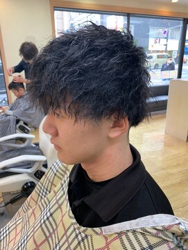 スマイルヘア 浦和店(Smile hair) アップバング/ツーブロックマッシュ/束感/<理容室>[浦和/メンズ]