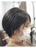 スカイ イケダ(Sky ikeda)&nbsp;束感マッシュショート☆(小顔矯正立体カット)