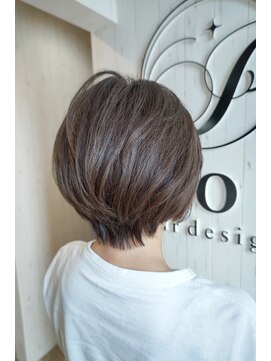 イコウヘアデザイン(icou hair design) シークレットハイライト×大人ショート