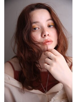 ネオリーブ シュシュ 神保町店(Neolive susu) 大きめカールのゆるふわロング