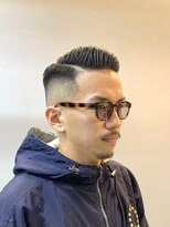 フランクスバーバーザスタンド(Frank’s barber the stand)&nbsp;スキンフェードサイドパート