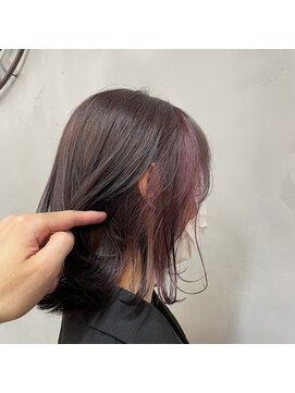 メール(Mer...) ☆フェイスフレーミングインナーカラー☆ 横山飛翔