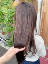 ゴカン(Gokan)&nbsp;大人ガーリーチョコレートグレージュ　ロング/tsukasa