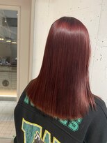 ラミ(L'ami)&nbsp;モード系ワインレッド/大人おしゃれ艶感暖色系カラー